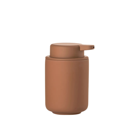 ZONE DENMARK Ume Soap Dispenser 250ml, H12.8cm, Terracotta