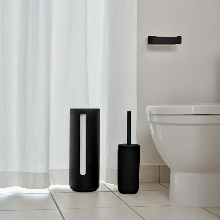 ZONE DENMARK Ume Toilet Paper Storage Holder, Black