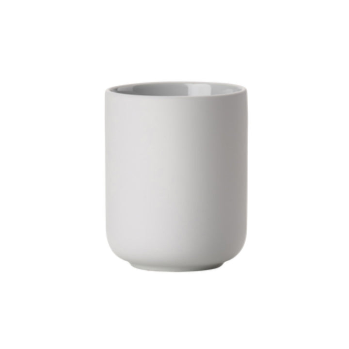 ZONE DENMARK Ume Tumbler/Toothbrush Holder, Soft Grey