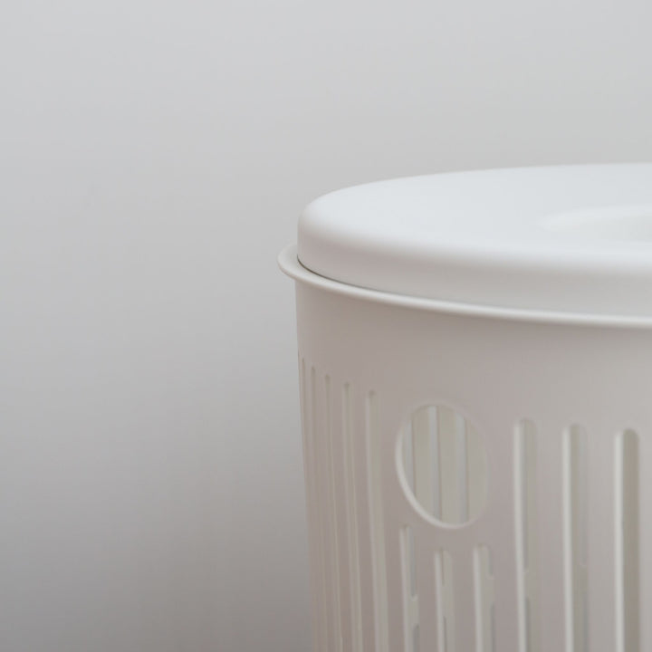ZONE DENMARK Ume Laundry Basket 60L w/Lid, White