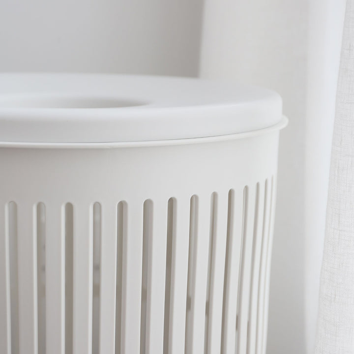 ZONE DENMARK Ume Laundry Basket 60L w/Lid, White