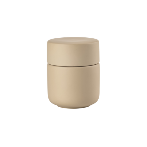 ZONE DENMARK Ume Container/Jar with Lid, H10cm, Camel