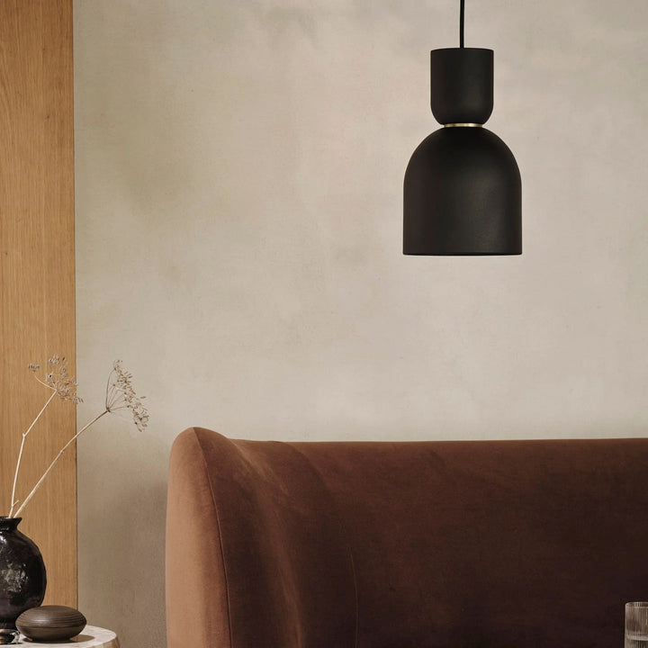 ferm LIVING Collect Pendant, Bell, Black