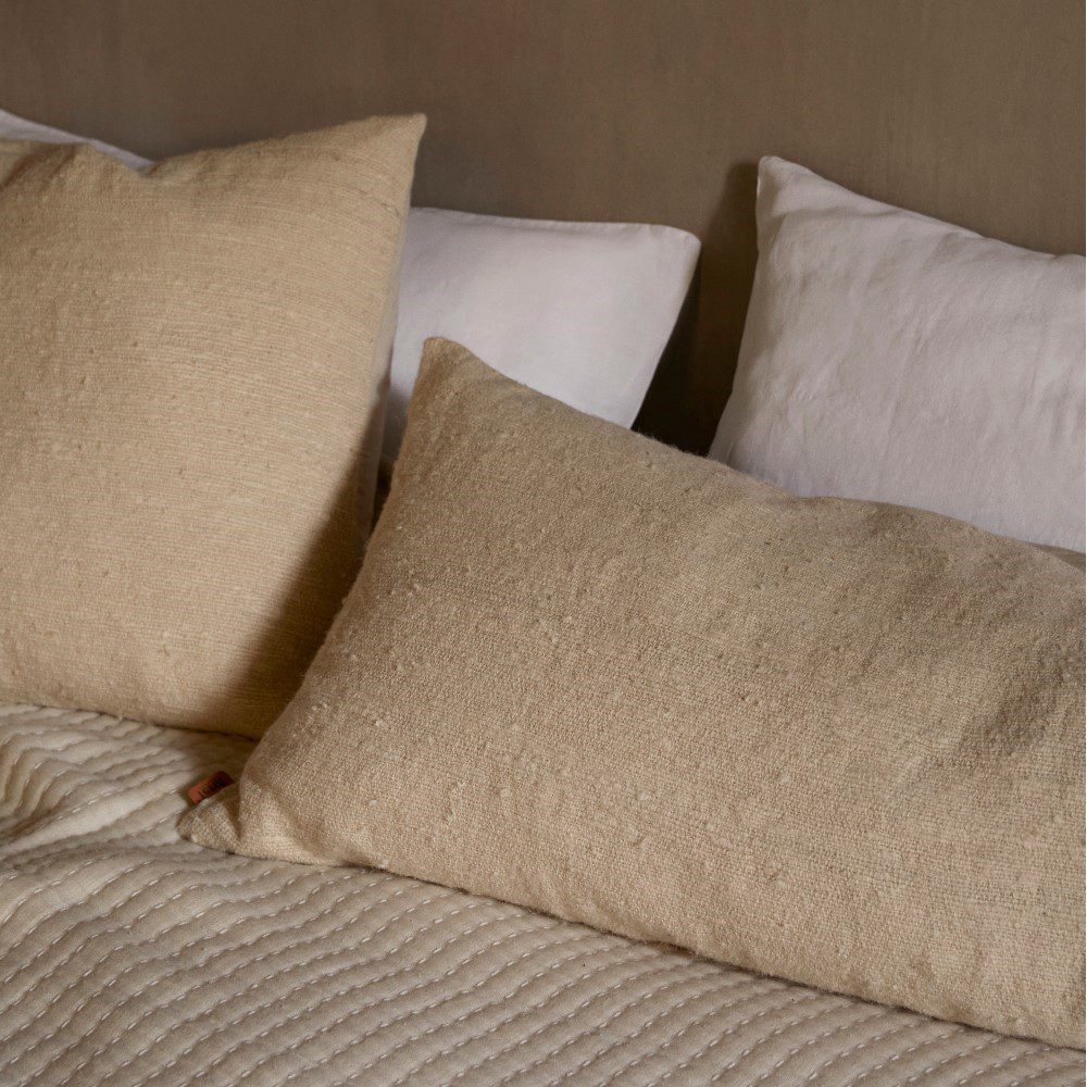 FERM LIVING Nettle Cushion, Natural