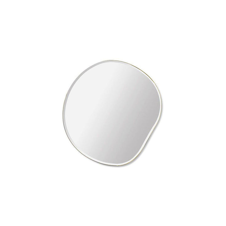 FERM LIVING Pond Mirror Small, Brass