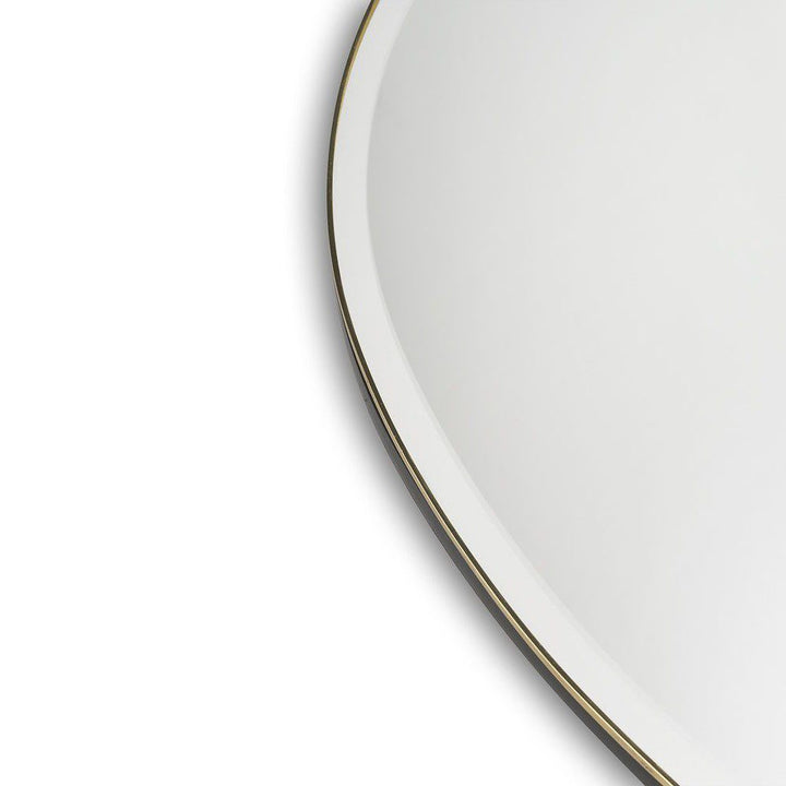 FERM LIVING Pond Mirror Small, Brass