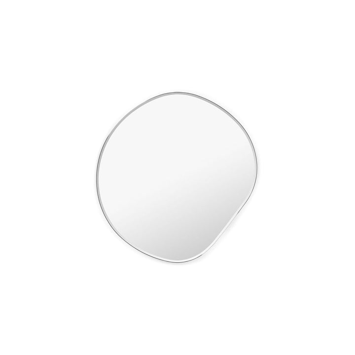 ferm LIVING Pond Mirror Small, Dark Chrome