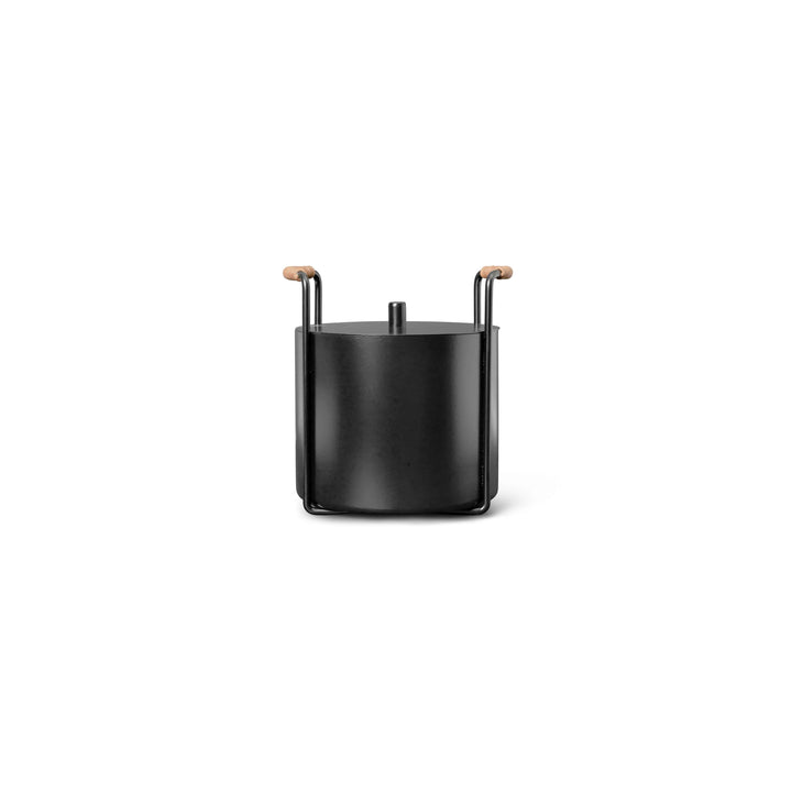 ferm LIVING Port Kindling & Ash Bucket, Black