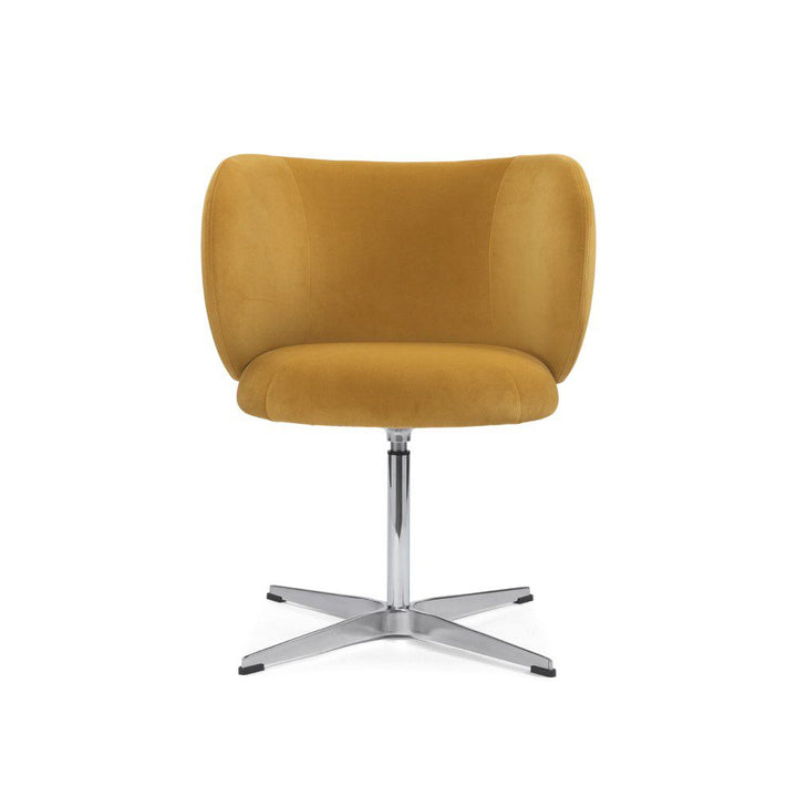 PRE-ORDER │ ferm LIVING Rico Dining Chair Swivel, Rich Velvet, Honey