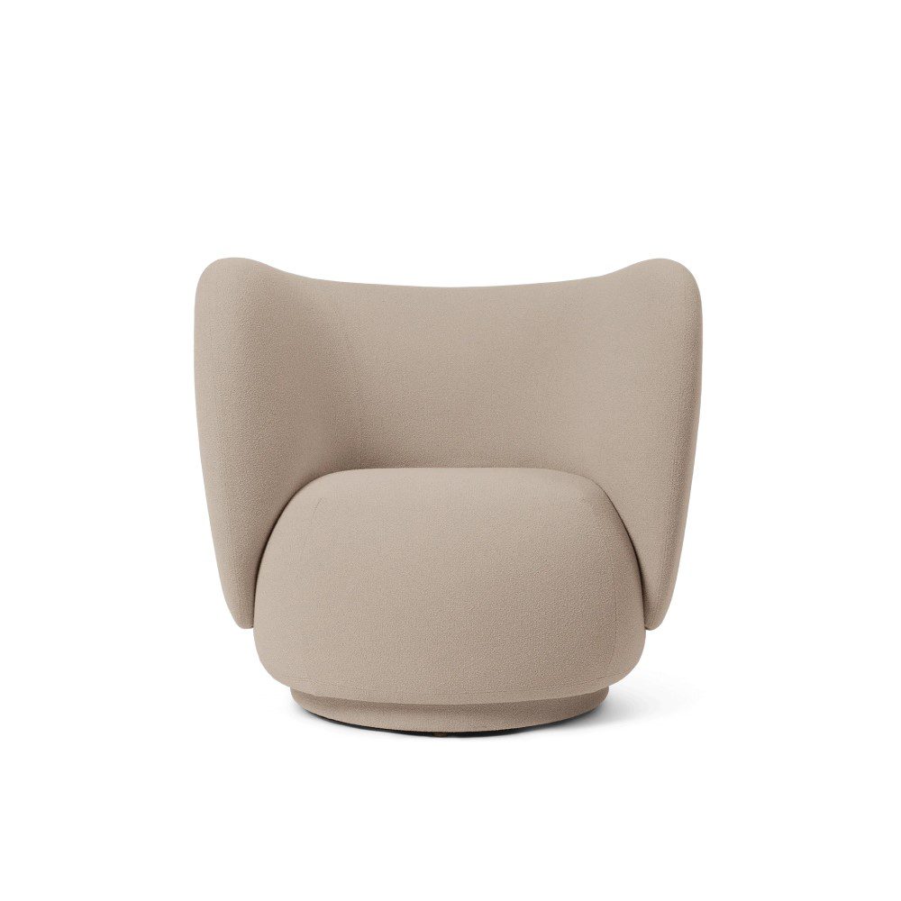 PRE-ORDER │ FERM LIVING Rico Lounge Chair, Grain, Cashmere