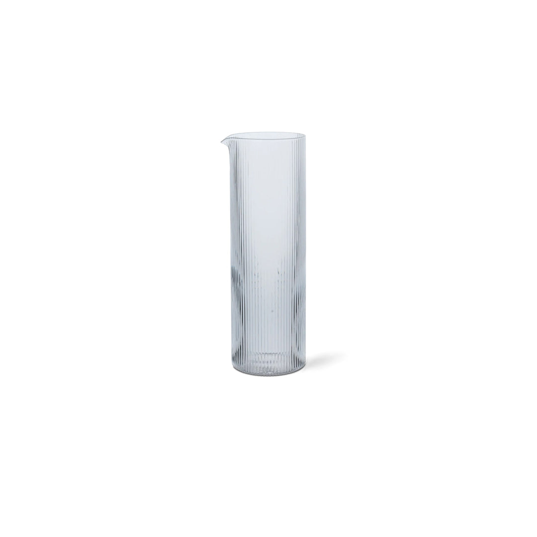 ferm LIVING Ripple Water Jug, Clear