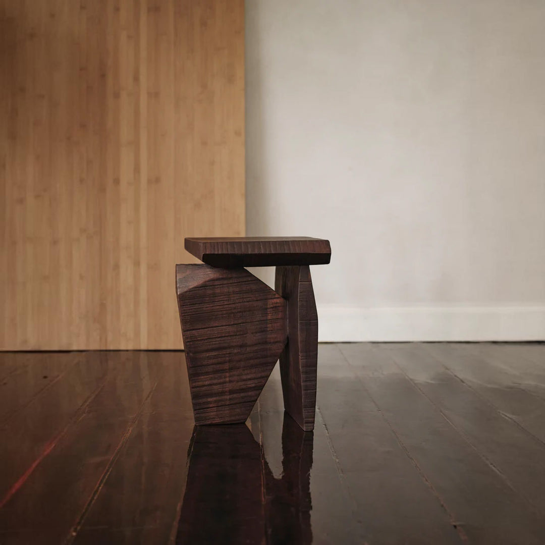 ferm LIVING Silva Piece, Dark Stained Mango Wood