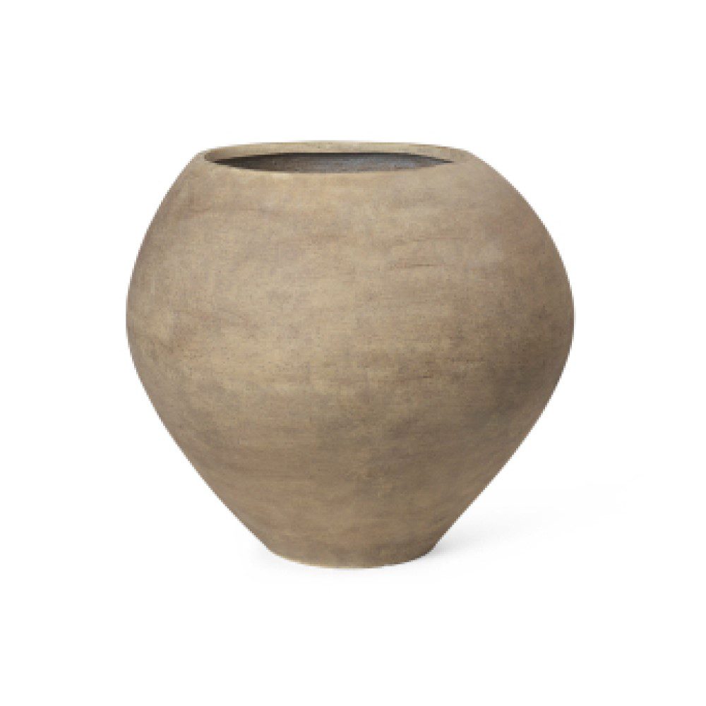 PRE-ORDER │ ferm LIVING Dodu Pot, H51cm Tall, Brown