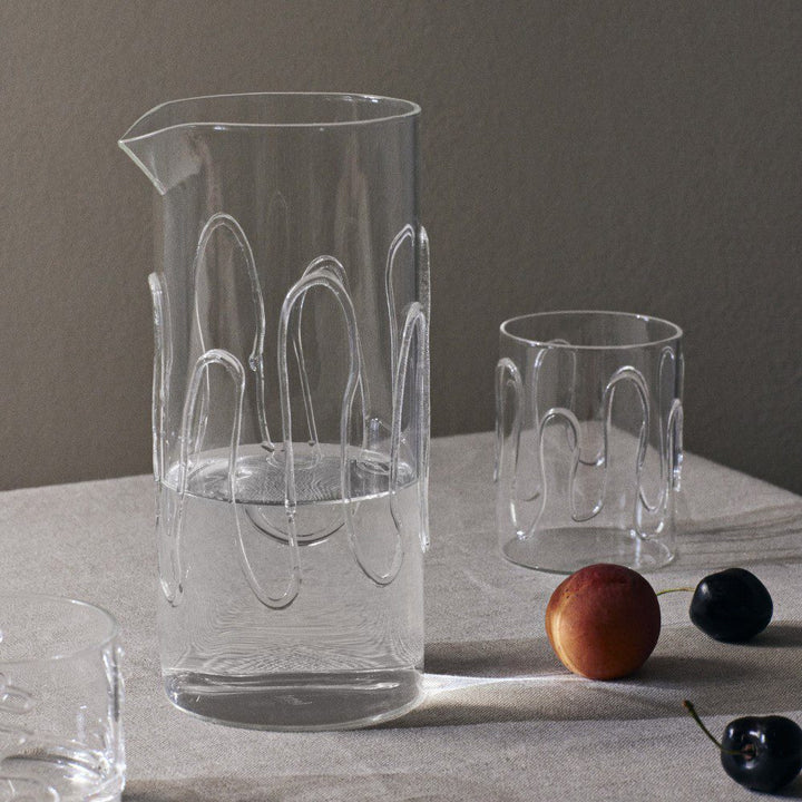 ferm LIVING Doodle Carafe, Clear