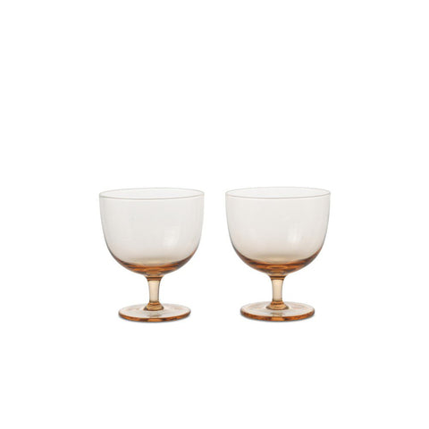 FERM LIVING Host Water Glasses, Blush (Set of 2)