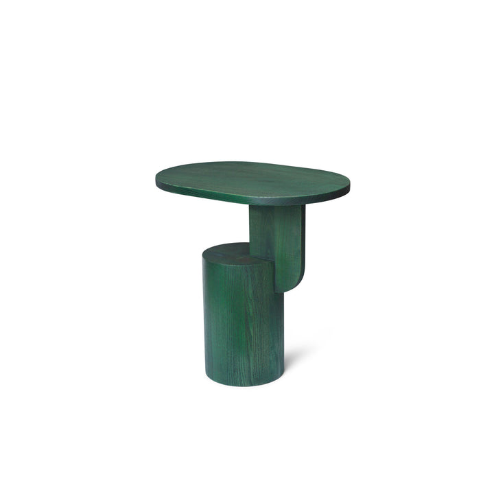 ferm LIVING Insert Side Table, Myrtle Green Stained