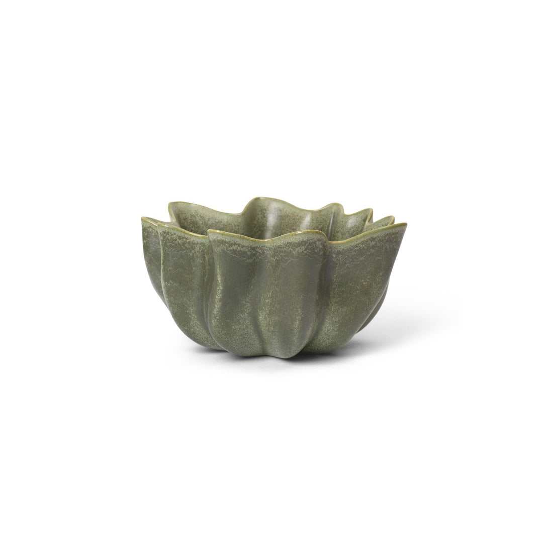 ferm LIVING Nium Bowl, Dark Sage, ⌀36cm