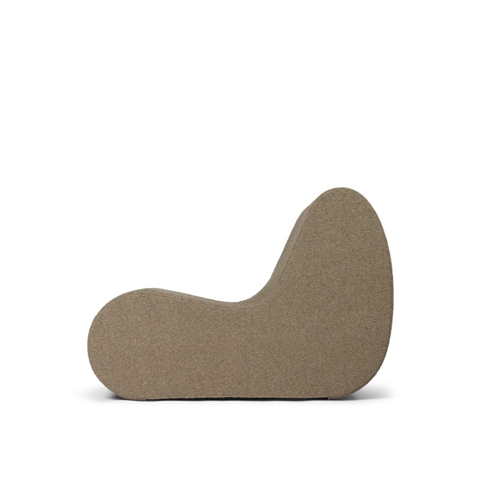 PRE-ORDER │ ferm LIVING Rouli Centre Module, Pure Bouclé/Sand