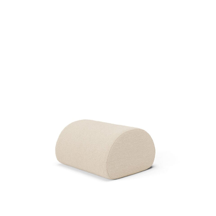 PRE-ORDER │ ferm LIVING Rouli Pouf, Pure Bouclé/Off-White