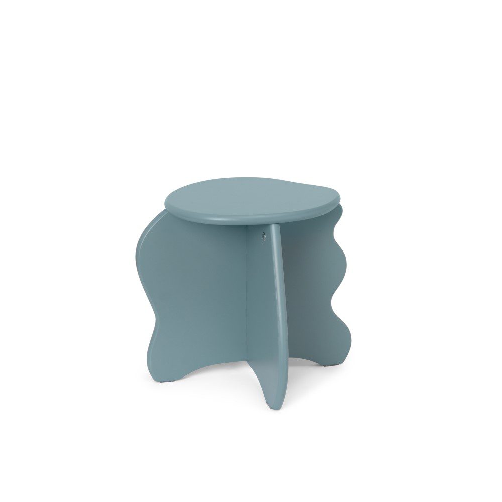 ferm LIVING Slope Stool, Storm