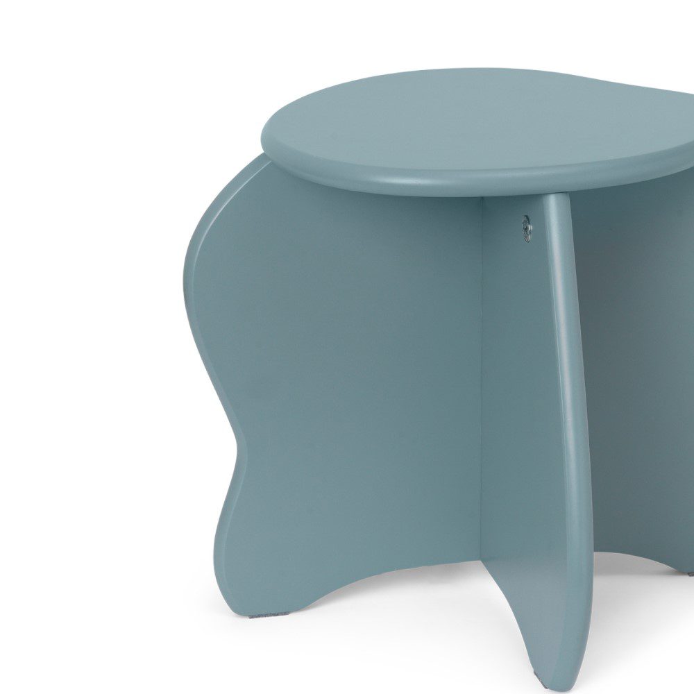 ferm LIVING Slope Stool, Storm