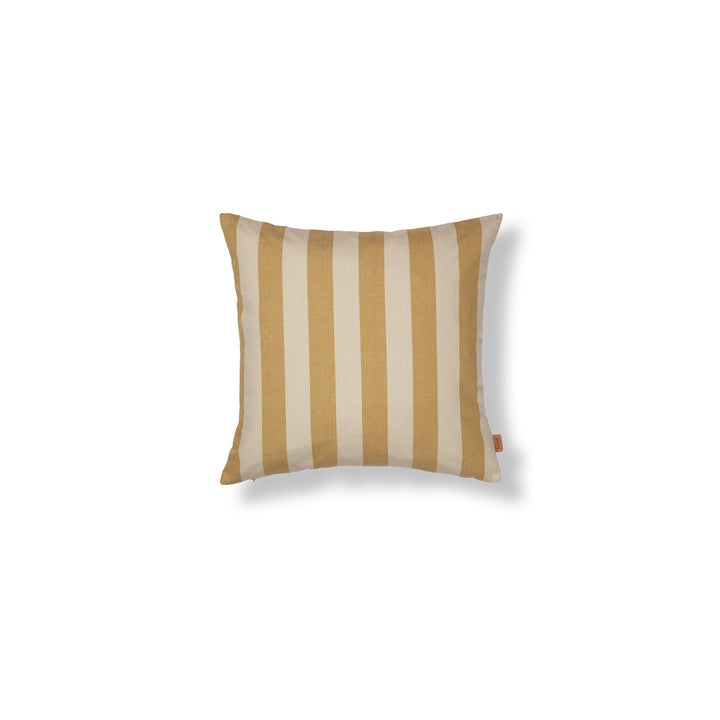 ferm LIVING Strand Outdoor Cushion, Warm Yellow/Parchment