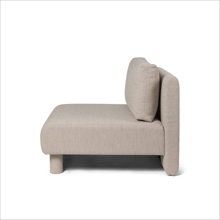PRE-ORDER │ FERM LIVING Dase Sofa Center, Soft Bouclé, Natural