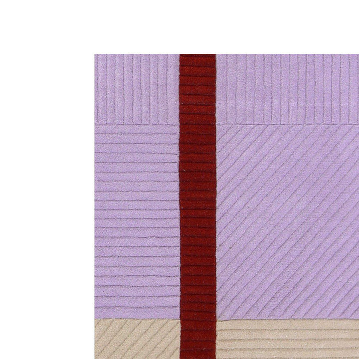 PRE-ORDER │ FINARTE Ametisti Rug, Beige/Lilac, 3 Sizes