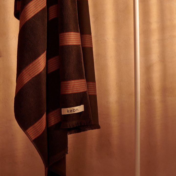 KOBN Beach/Bath Towel, Umber