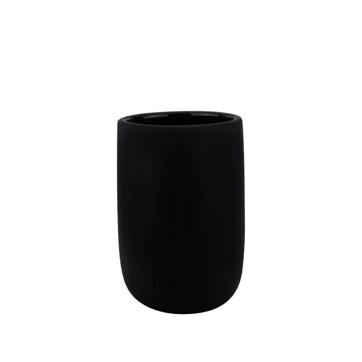 METTE DITMER Lotus Tumbler Toothbrush Mug Black