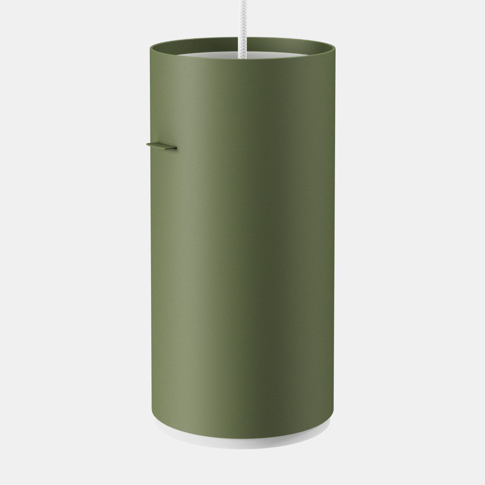 MOEBE Tube Pendant, Large, Pine Green