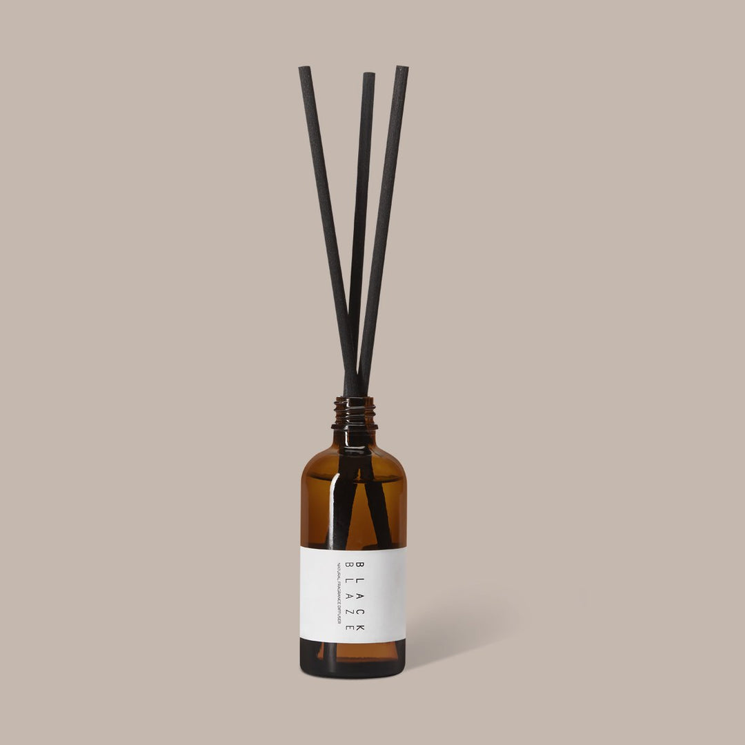 BLACK BLAZE Natural Fragrance Diffuser Vetiver & Fig-0