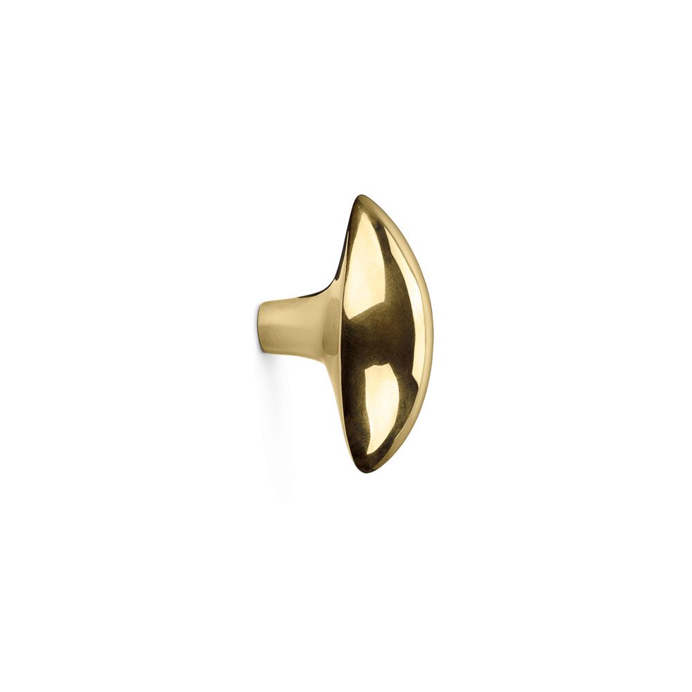 ferm LIVING x Helena Rohner Lemon Wall Hook / Knob, Brass-35693