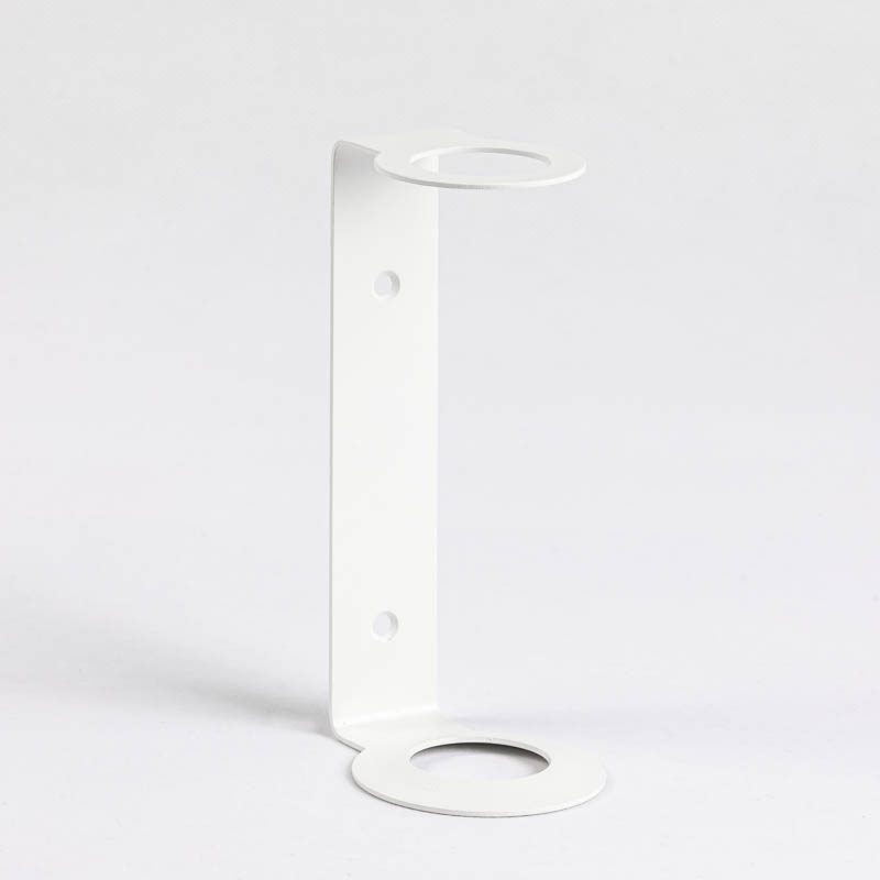 DESIGNSTUFF Sanitiser and Soap Dispenser Holder White-33146