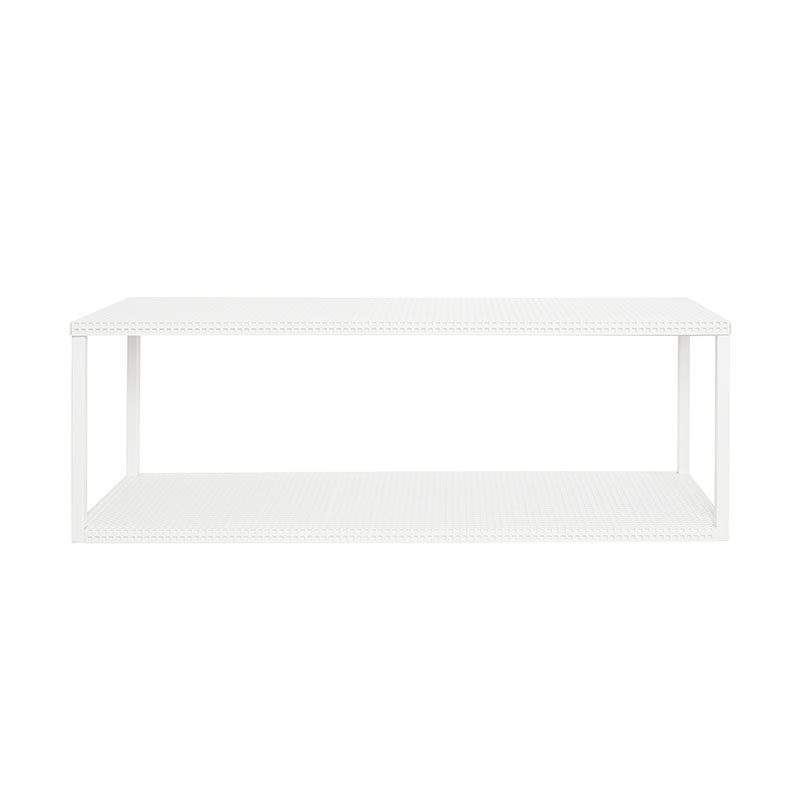 KRISTINA DAM STUDIO Large Grid Wall Shelf White-21330