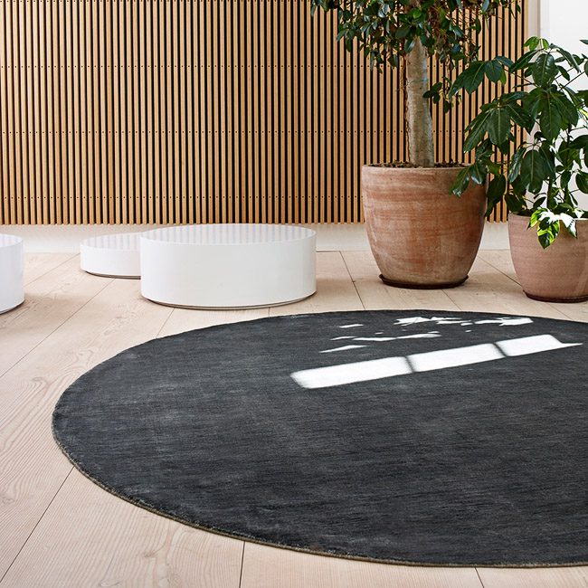 MASSIMO COPENHAGEN Bamboo Rug Grey-23294