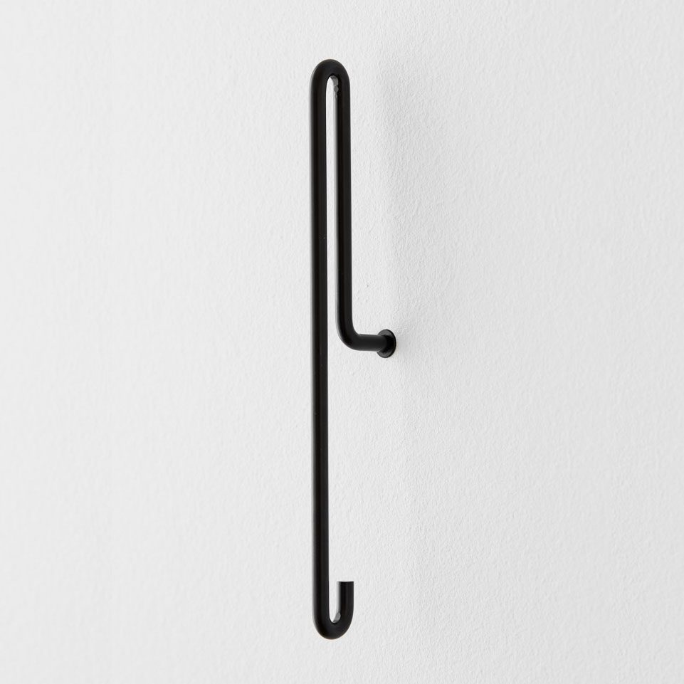 MOEBE Wall Hook Black Large-0