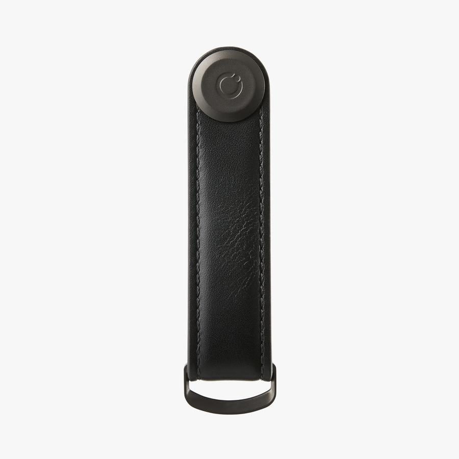 ORBITKEY Key Organiser 2.0 Leather, Black/Black-34405