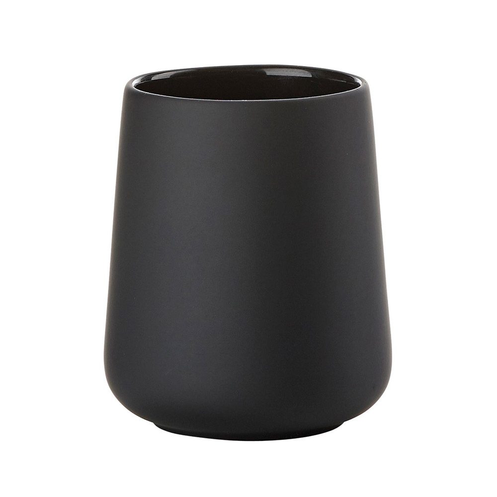 ZONE DENMARK Nova One Tumbler/Toothbrush Holder Matte Black-0