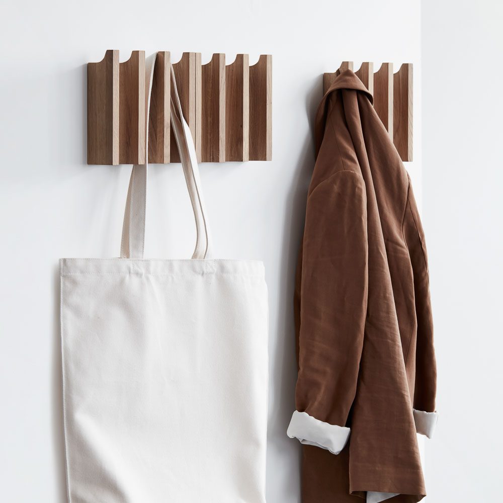 KRISTINA DAM STUDIO Column Coat Rack, Oak