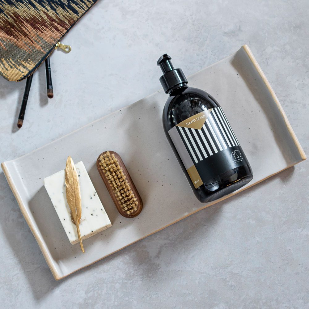 METTE DITMER By Hand Display Tray, Light Grey-0