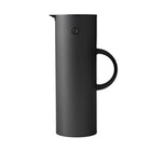 STELTON Em77 Water Vacuum Thermal Jug 1 Litre, Soft Black