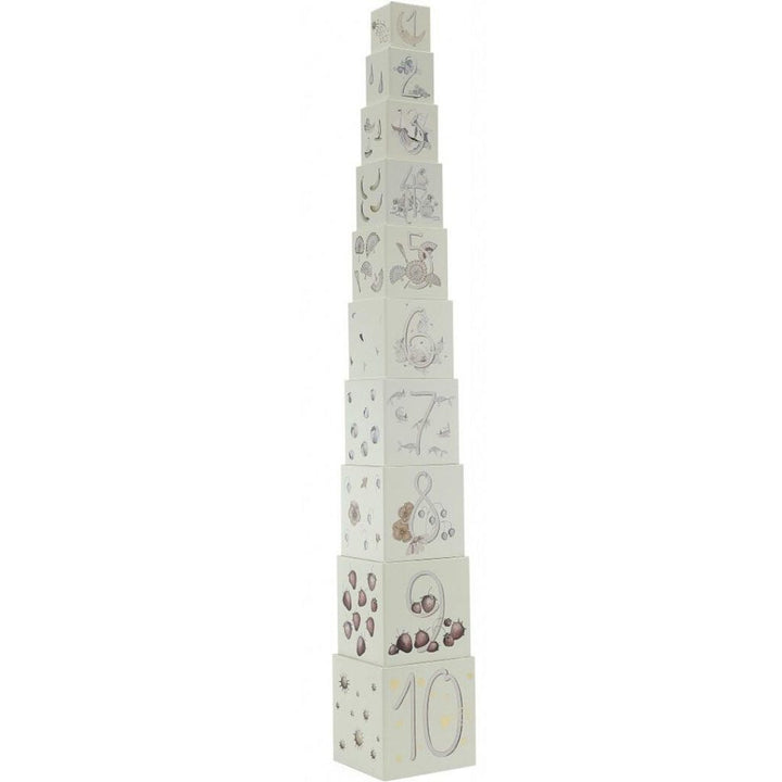 KONGES SLØJD Stacking Boxes Toy, Multi Colour-32291