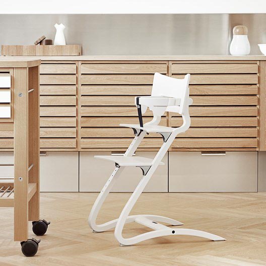 LEANDER High Chair Safety Bar White-26856