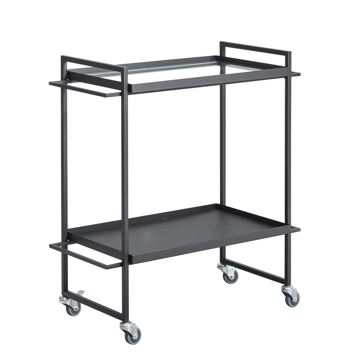 KRISTINA DAM STUDIO Bauhaus Drinks Trolley / Bar Cart Black-27534