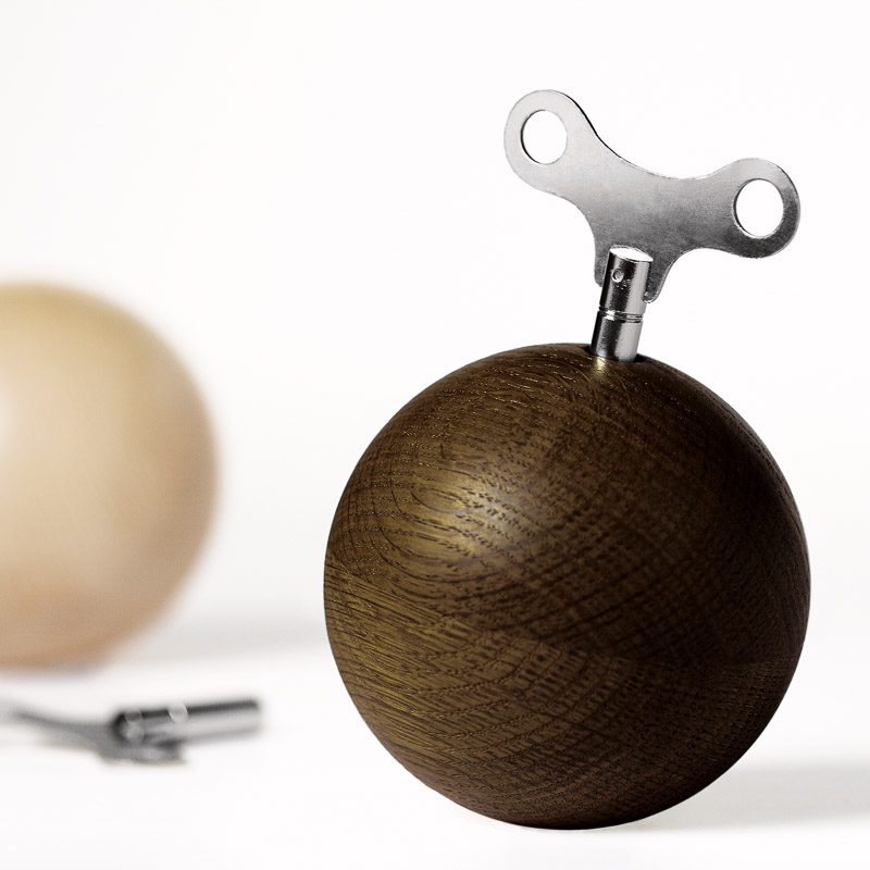 SIEBENSACHEN Mozart Kugel Music Orb, Dark Oak
