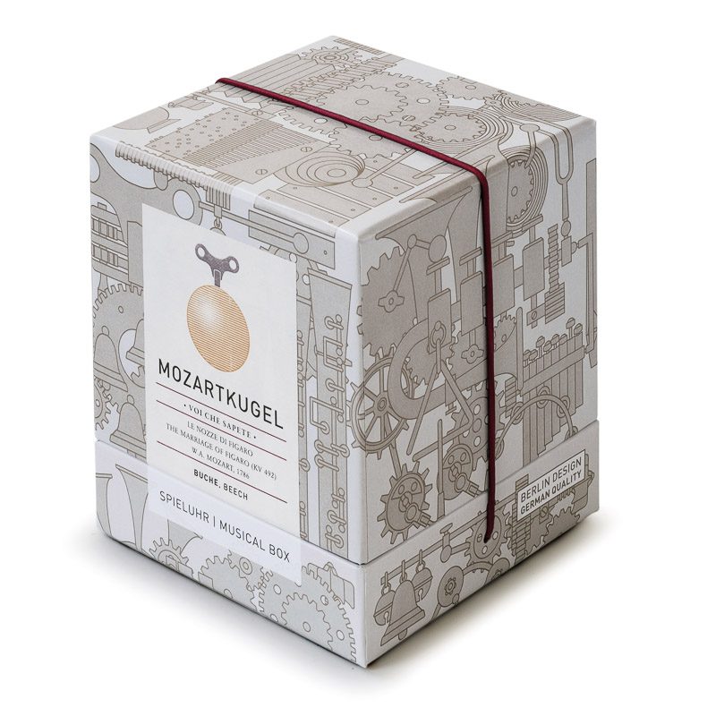 SIEBENSACHEN Mozart Kugel Music Orb Beech -16350