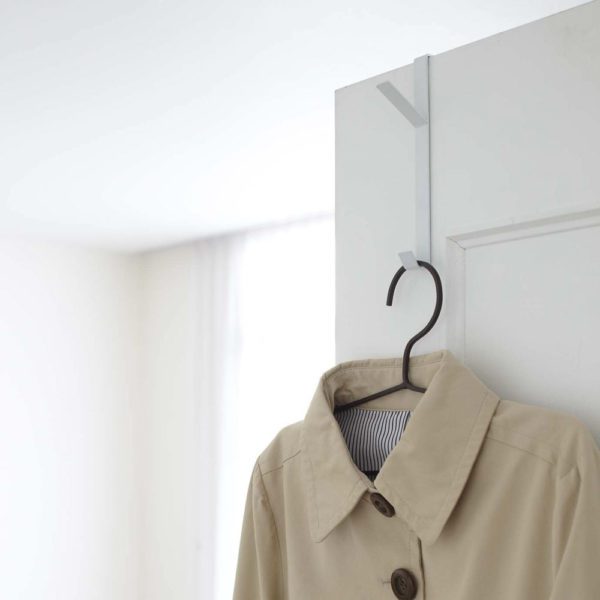YAMAZAKI Smart Door Hanger 2 Hook, White