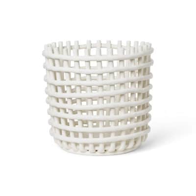 ferm LIVING Ceramic Centrepiece, Off-white | Designstuff