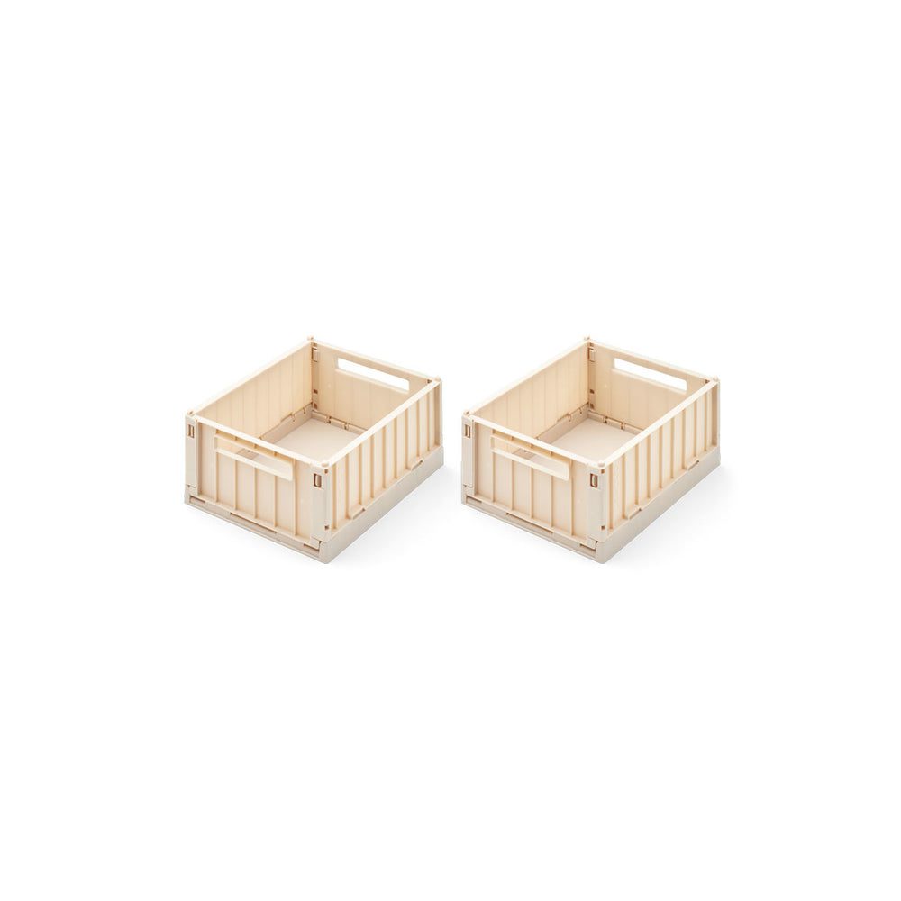 Weston Small Storage Box 2 Pack - Apple red – Liewood